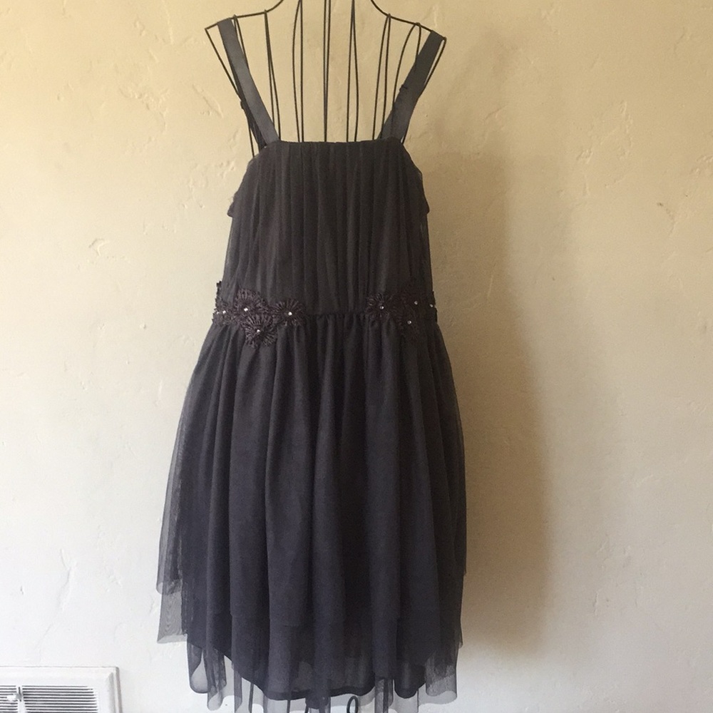 Grey party dress
